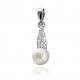 Stříbrný přívěsek s pravou perlou