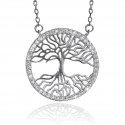 Stříbrný náhrdelník se stromem života