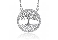Stříbrný náhrdelník Strom života