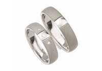 Ocelové snubní prsteny SRP4012
