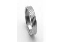 Ocelový snubní prsten RZ04800