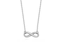 Stříbrný náhrdelník Infinity 17 mm
