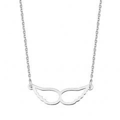 Stříbrný náhrdelník s motivem křídel