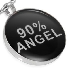 Barevný ocelový přívěsek - 90% ANGEL