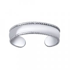 Otevřený stříbrný prsten SANDY