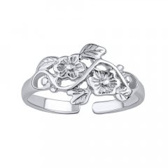 Otevřený stříbrný prsten Alisa