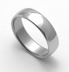Ocelový snubní prsten RZ16000