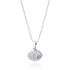 Stříbrný náhrdelník s perlou v mušli