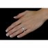 Stříbrný prsten s krystalem Swarovski Zirconia® 