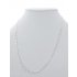 Stříbrný náhrdelník flat marina 60 cm