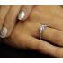 Stříbrný prsten se zirkony Swarovski