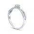 Stříbrný prsten Swarovski Zirconia® s liniemi