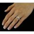 Decentní stříbrný prsten Swarovski Zirconia
