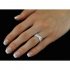 Stříbrný prsten s drobnými zirkony 