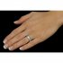 Stříbrný snubní prsten MADEIRA se zirkony