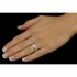 Stříbrný snubní prsten PRESLEY se zirkony