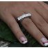 Luxusní stříbrný prsten s krystaly Swarovski™