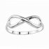 Stříbrný prsten Infinity
